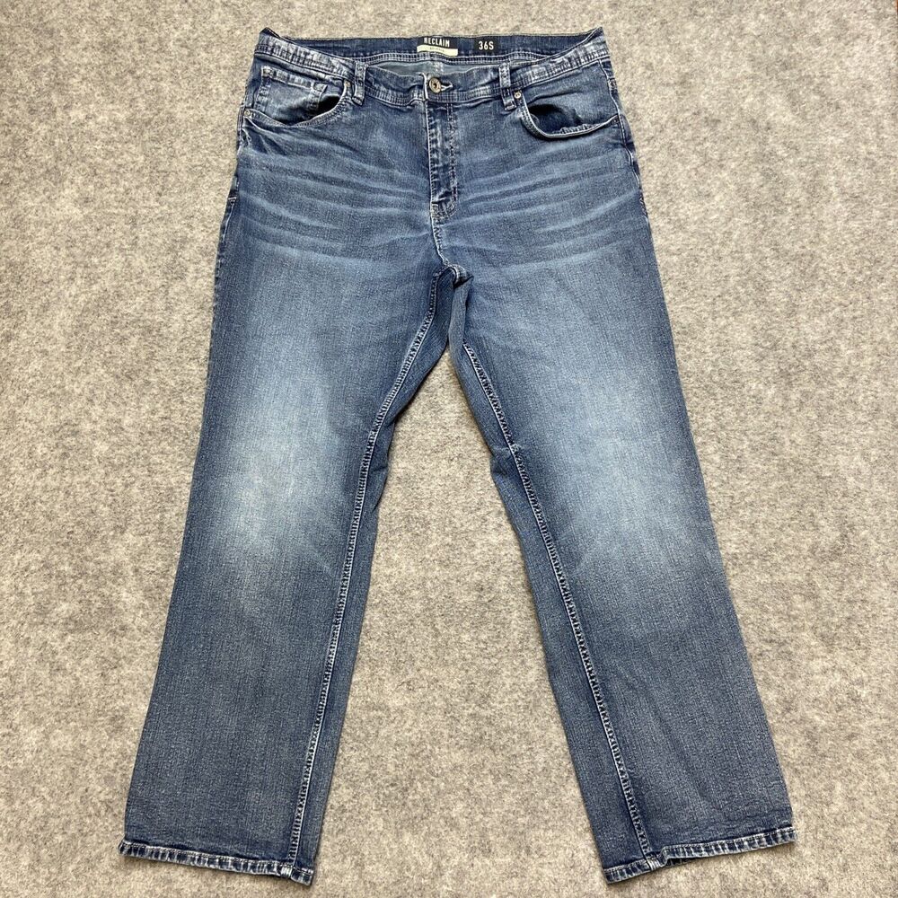 Reclaim Relaxed Jeans Men's‎ Size 36S Blue Denim